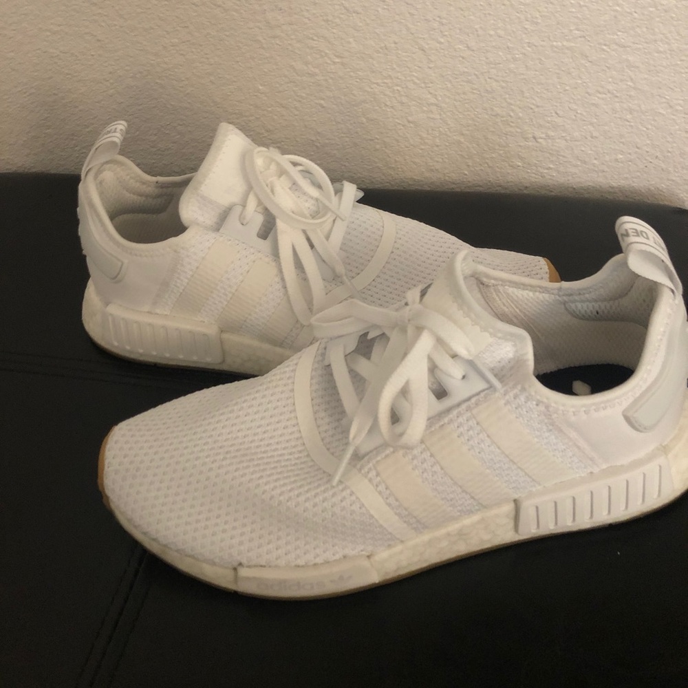 Men’s White Adidas NMD